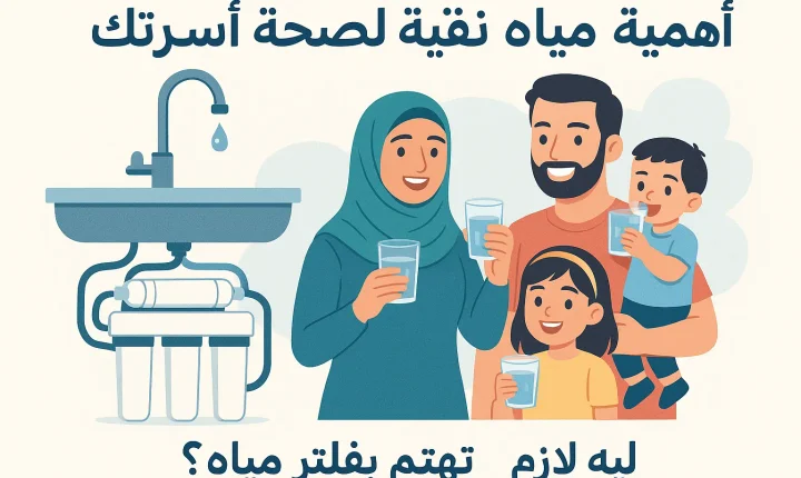 The Importance of Clean Water for Your Family’s Health – Why You Need a Water Filter - أكوا ترست