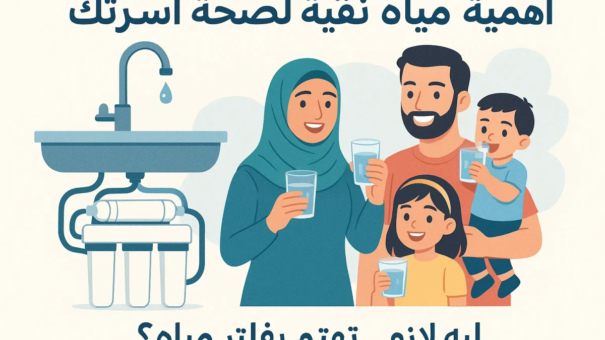 فلاتر المياه المنزلية: لماذا يجب استخدام فلتر مياه لحماية صحة أسرتك؟ - أكوا ترست